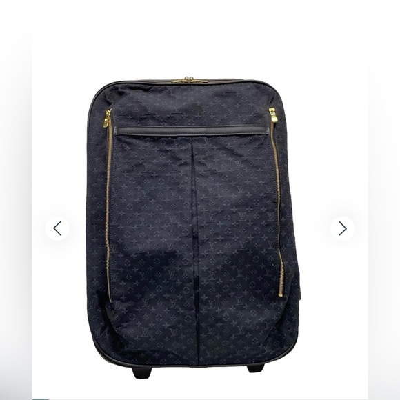 Authentic Louis Vuitton pegase 55 mini lin monogram carry on - Picture 1 of 12